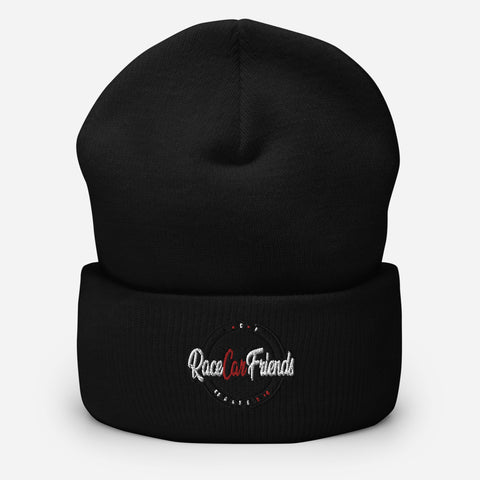 Race Car Friend Cuffed Beanie